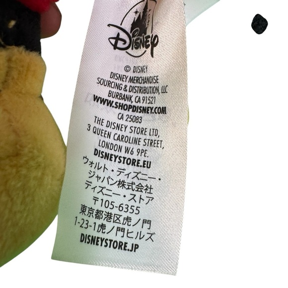 DISNEY STORE MICKEY MOUSE HOLIDAY PLUSH 9 1/2"  CHRISTMAS 2018 MINI BEAN BAG - Picture 8 of 11